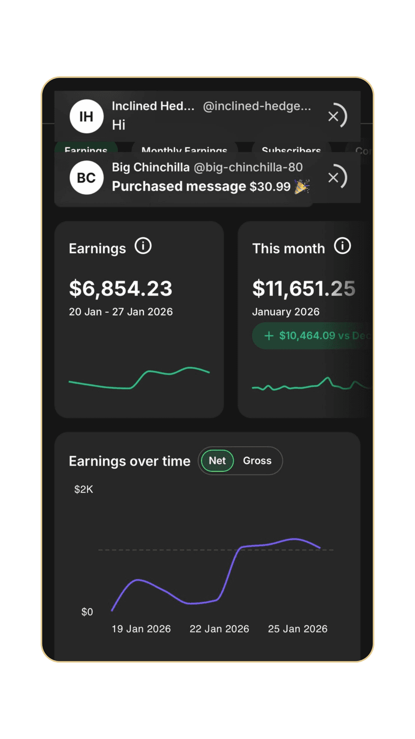 Earnings screenshot 4